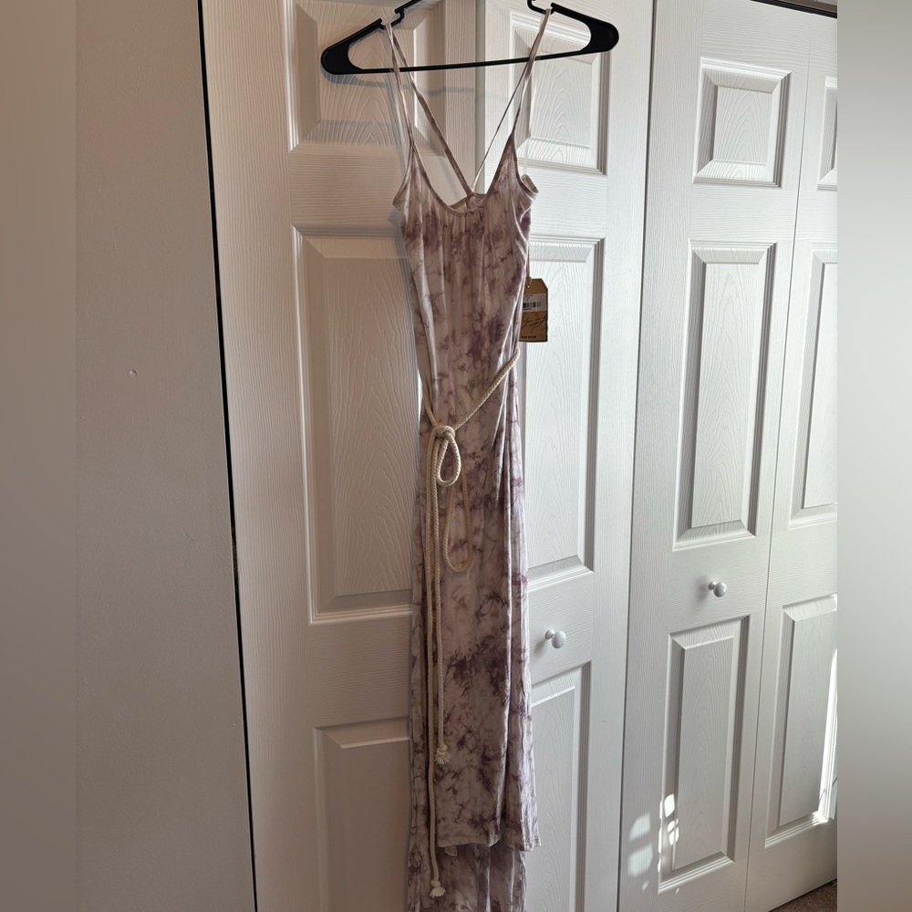 Woman’s Big Star Rope Tie Dress